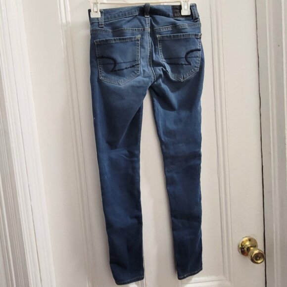 American Eagle Skinny Jeggings Size 0 Short - Picture 2 of 8